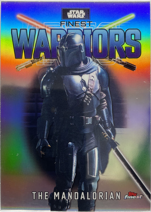 The Mandalorian Warriors FW-15 Topps Finest Star Wars 2023