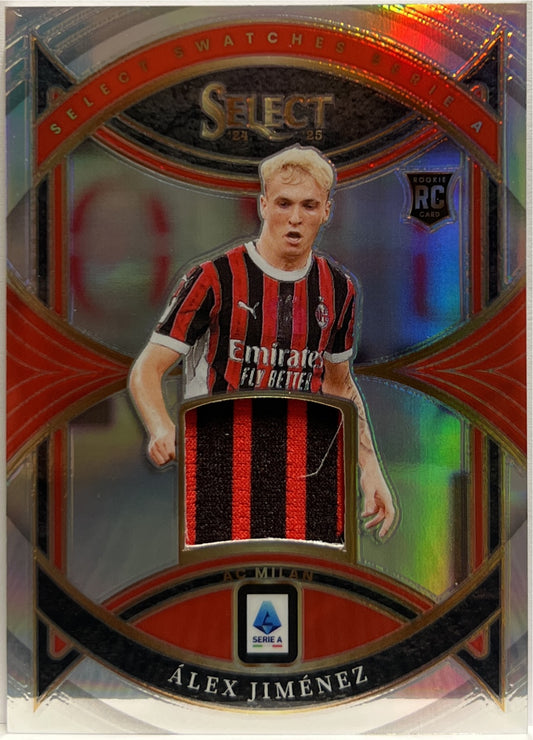 Alex Jimenez Rookie Patch Swatches Select Serie A 2024/25