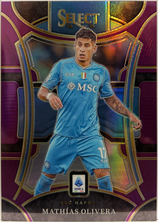 Mathias Olivera 25/49 Mezzanine Purple Select Serie A 2023/24