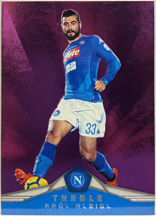 Raul Albiol 36/49 Purple Treble 2018/19