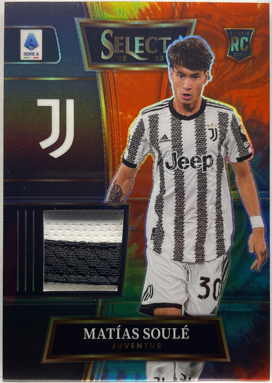 Matias Soule 2/15 Rookie Patch Select Serie A 2022/23