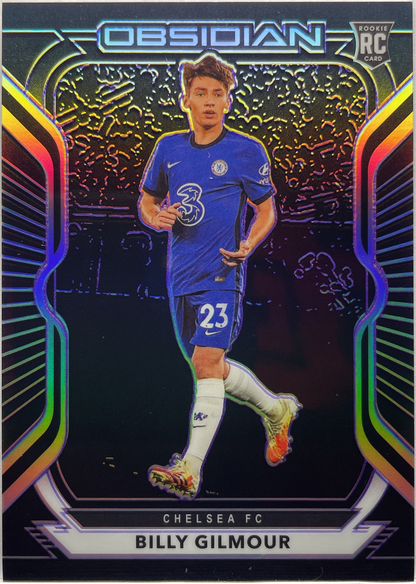 Billy Gilmour 69/75 Rookie Obsidian Soccer 2020/21