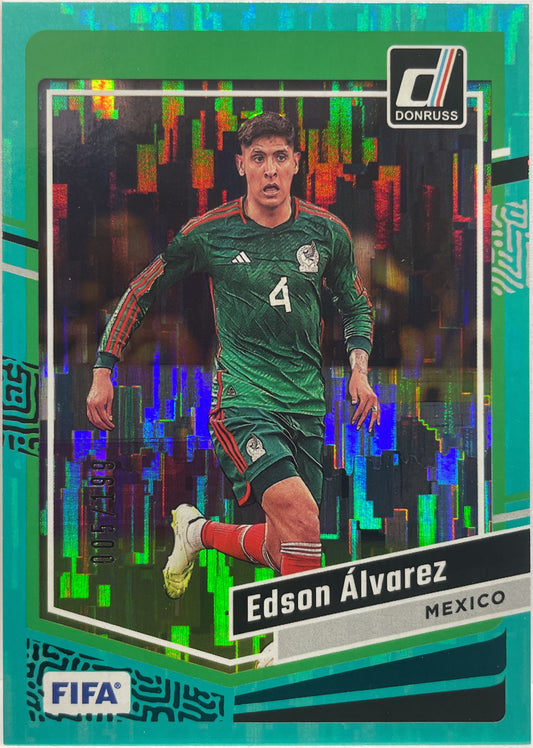 Edson Alvarez 5/199 Teal Donruss Fifa 2023/24