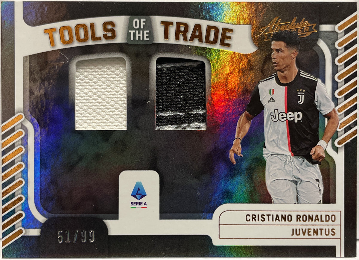Cristiano Ronaldo 51/99 Patch Worn Tools Of The Trade Absolute Panini Chronicles Serie A 2022/23