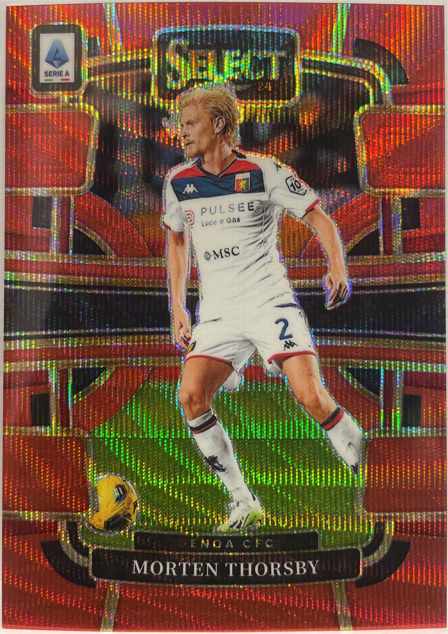 Morten Thorsby 6/49 Terrace Red Wave Select Serie A 2023/24