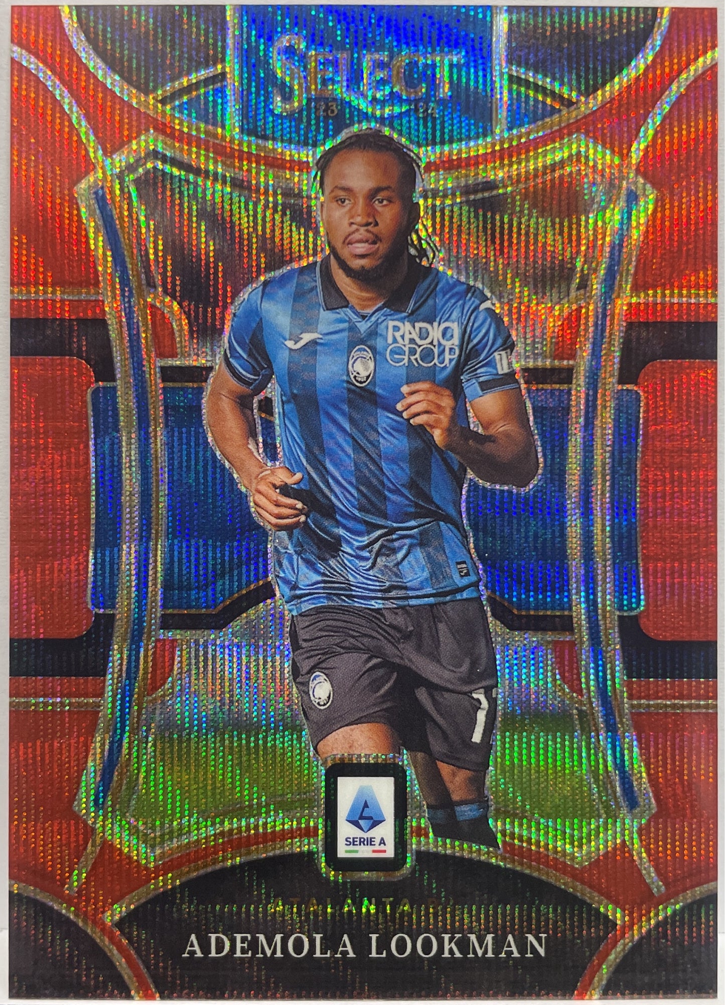 Ademola Lookman 19/49 Mezzanine Red Wave Select Serie A 2023/24