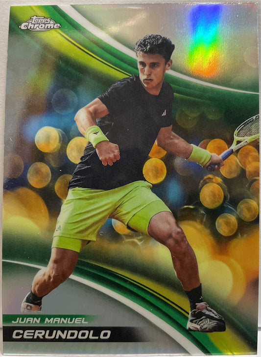 Mancolista-Silver Refractor-Topps Chrome Tennis 2025 Parte 2 (151-300)
