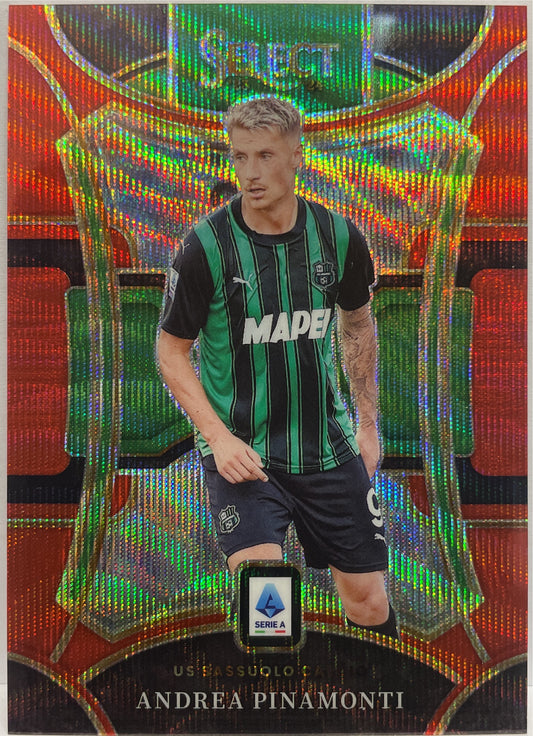 Andrea Pinamonti 30/49 Mezzanine Red Wave Select Serie A 2023/24