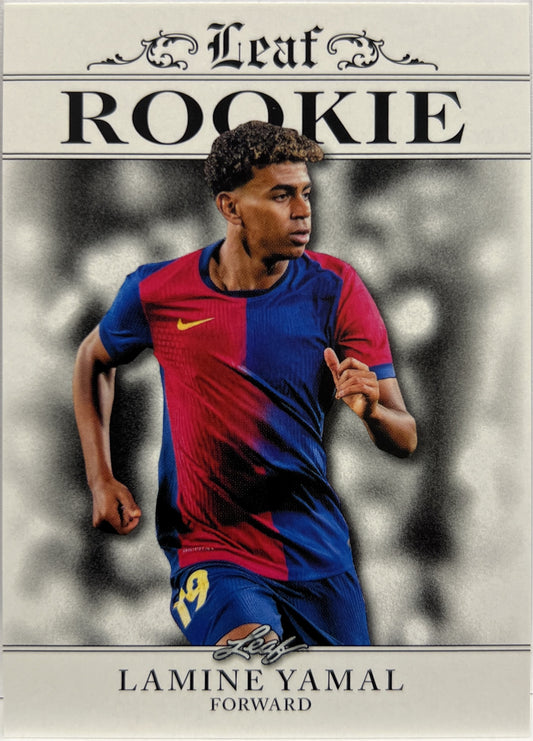 Lamine Yamal Rookie RA-75 Leaf 2024