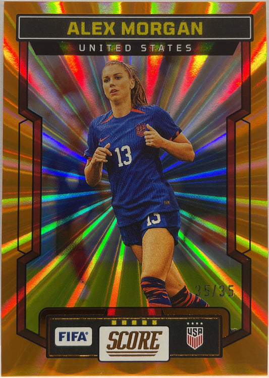 Alex Morgan 35/35 Orange Laser Score Fifa 2023/24