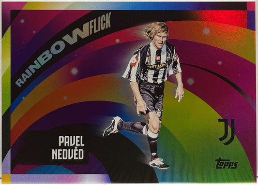 Pavel Nedved Rainbow Flick Topps Juventus Premium Team Set 2024/25