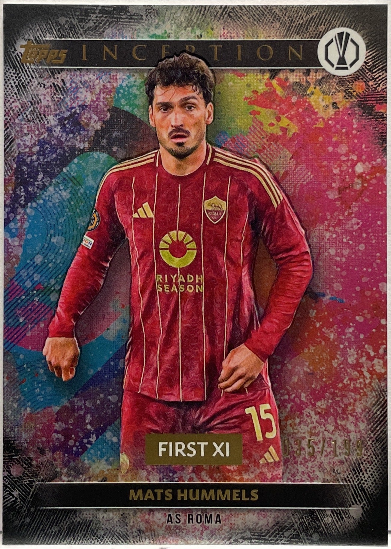 Mats Hummels 35/199 First XI Topps Inception 2024/25