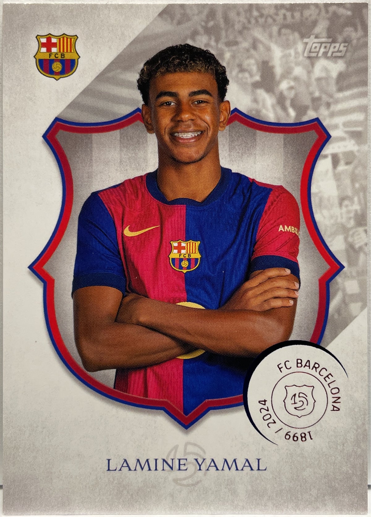 Lamine Yamal Topps Barcelona 125 2024/25