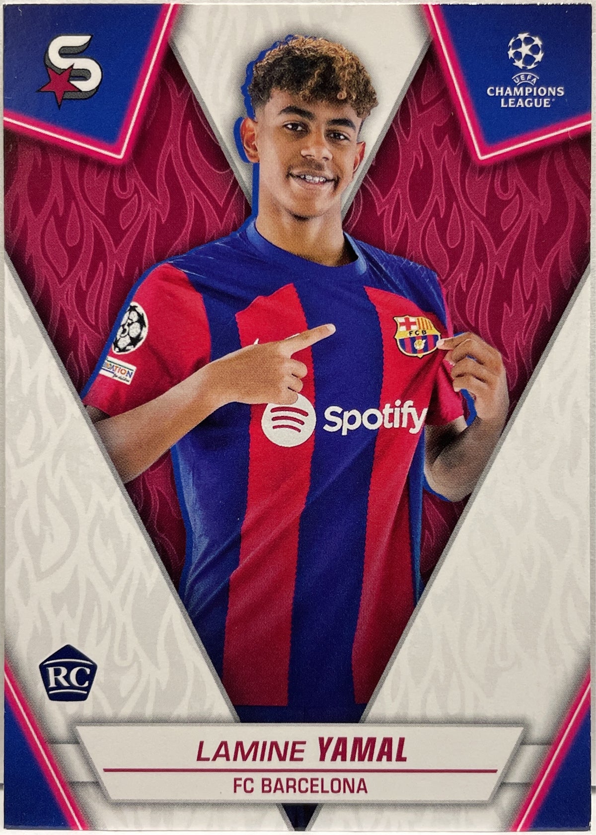 Lamine Yamal Rookie Topps Superstars 2023/24