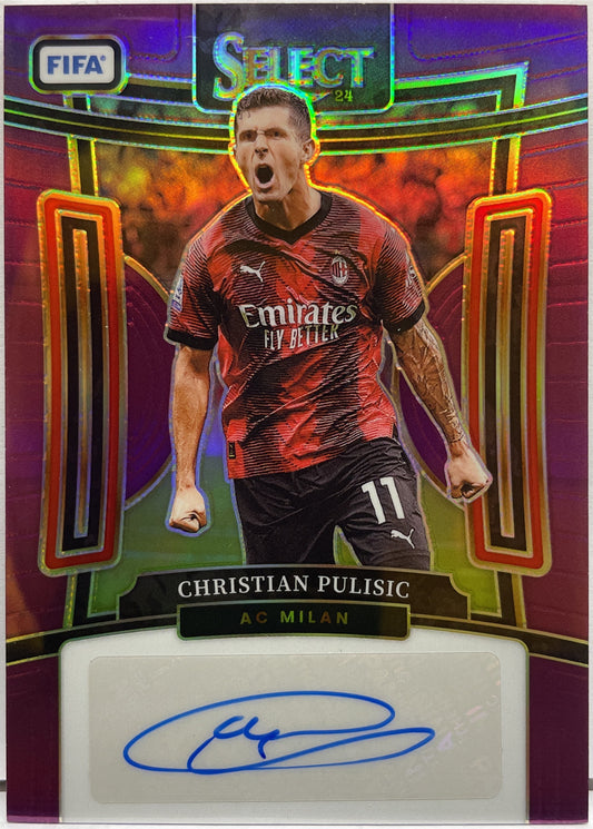Christian Pulisic 6/10 Autograph Select Serie A 2023/24