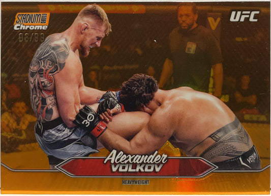 Alexander Volkov 98/99 Chrome Orange Topps Stadium UFC 2025