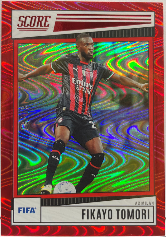 Fikayo Tomori 61/65 Red Swirl Score Fifa 2022/23