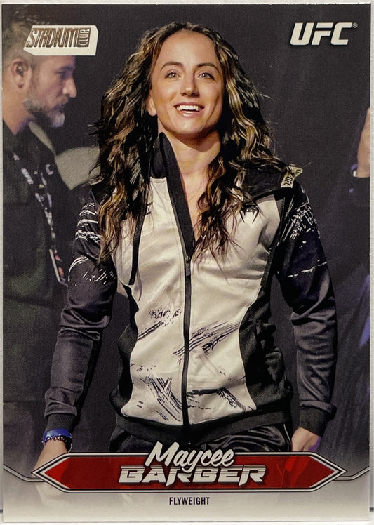 Maycee Barber SP Image Variation Topps Stadium UFC 2025