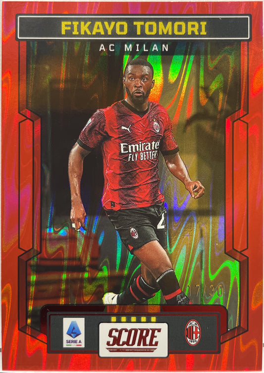 Fikayo Tomori 17/30 Red Score Serie A 2023/24