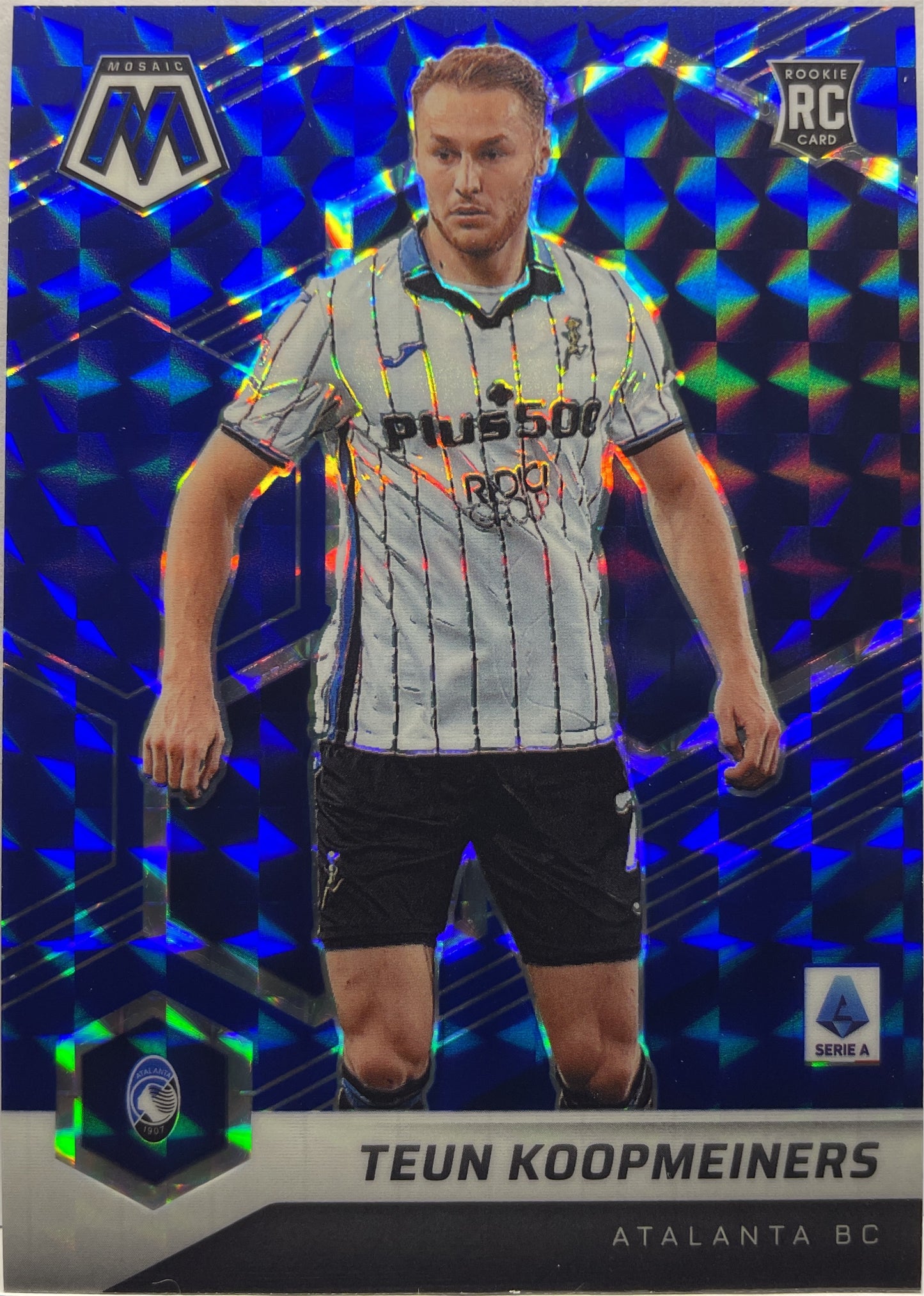 Teun Koopmeiners 89/99 Rookie Blue Mosaic Serie A 2021/22