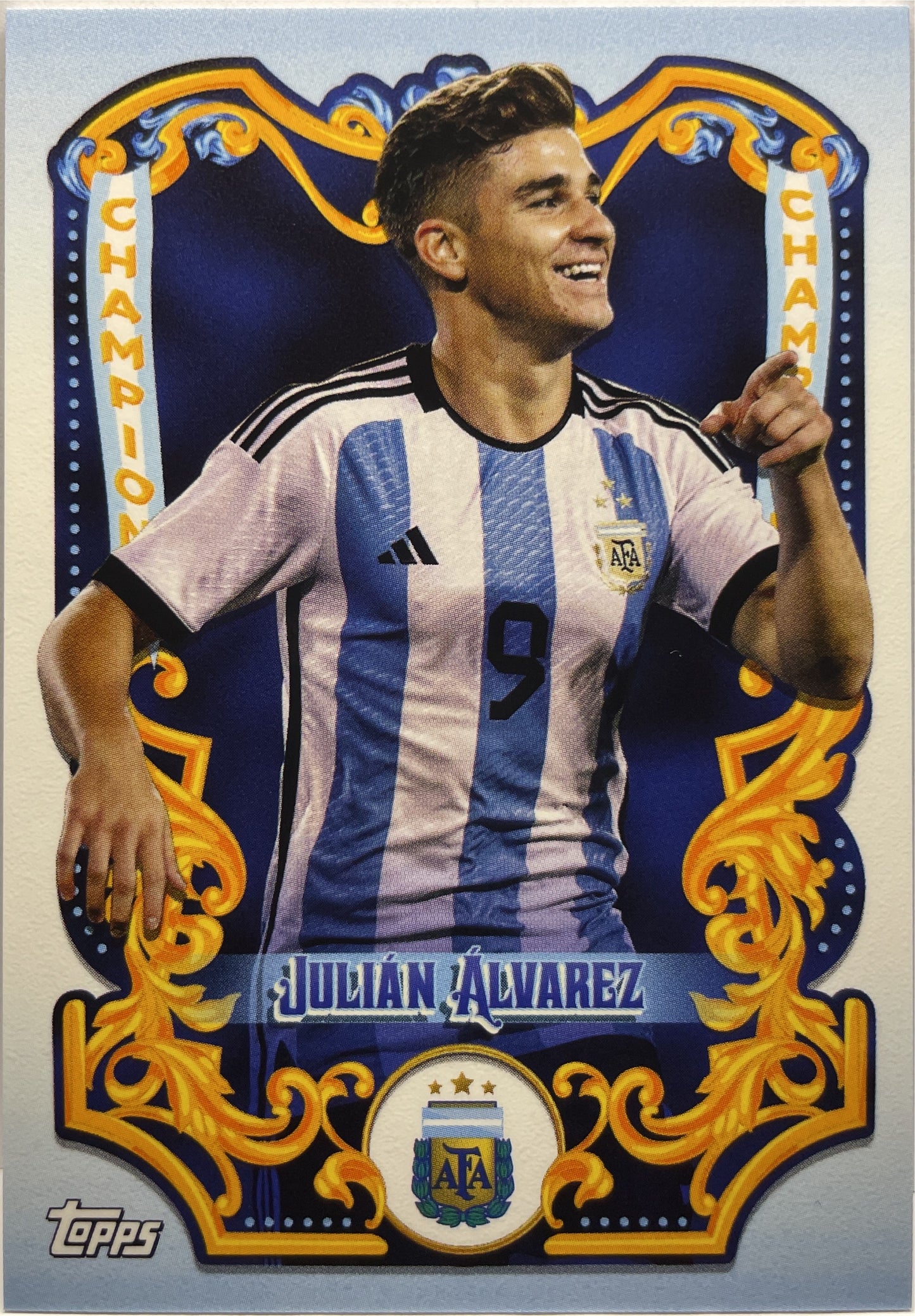 Mancolista-Champions-Topps Argentina Fileteado 2023