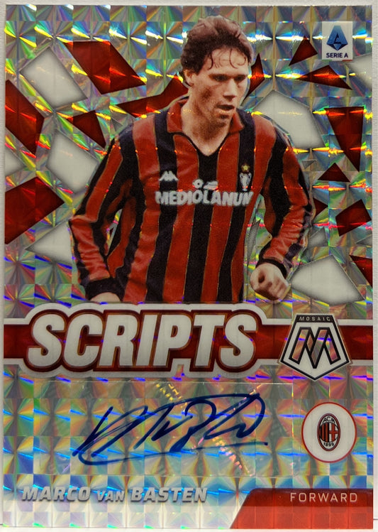 Marco Van Basten Autograph Mosaic Serie A 2021/22