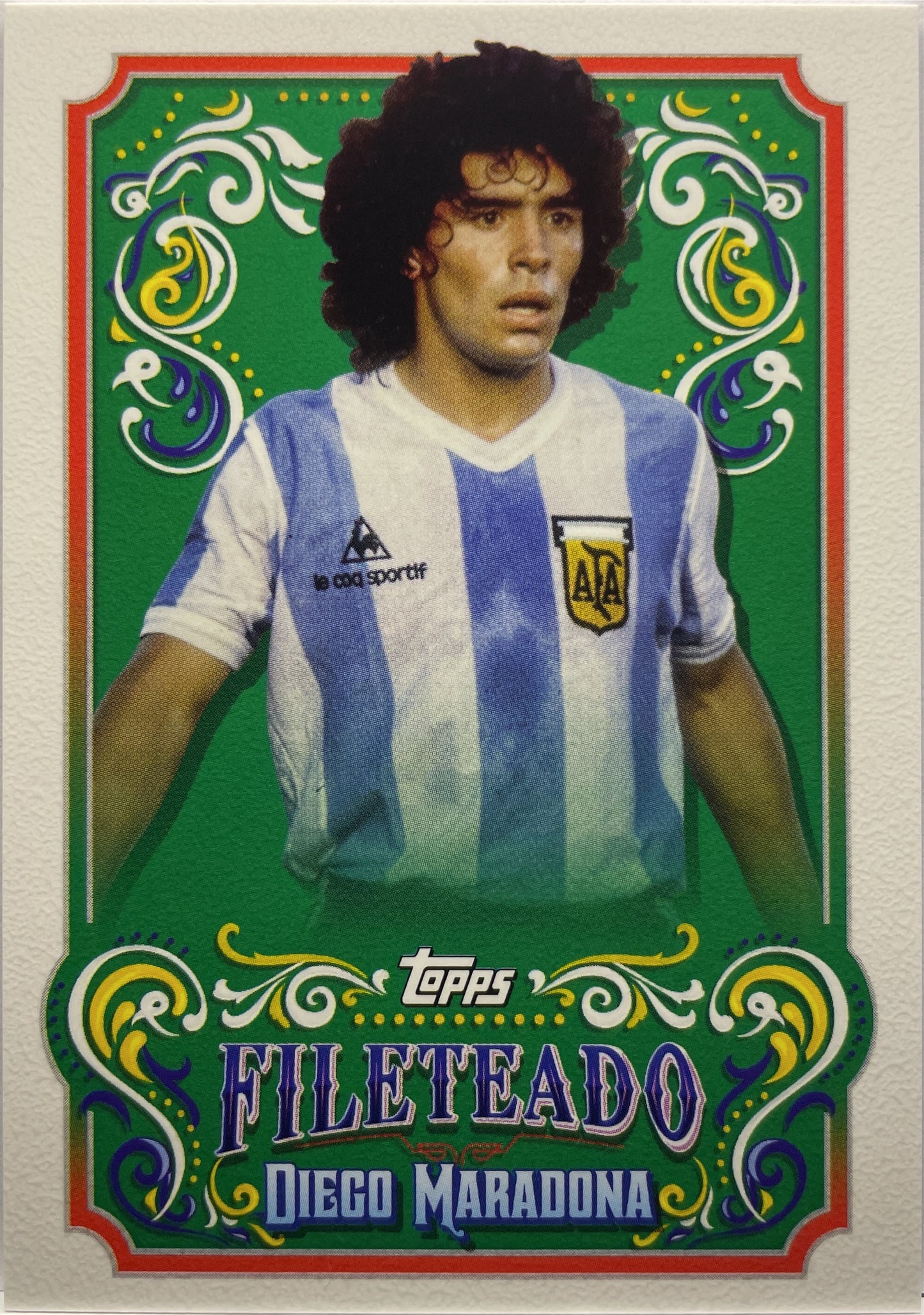 Mancolista-Fileteado Inserts-Topps Argentina Fileteado 2023