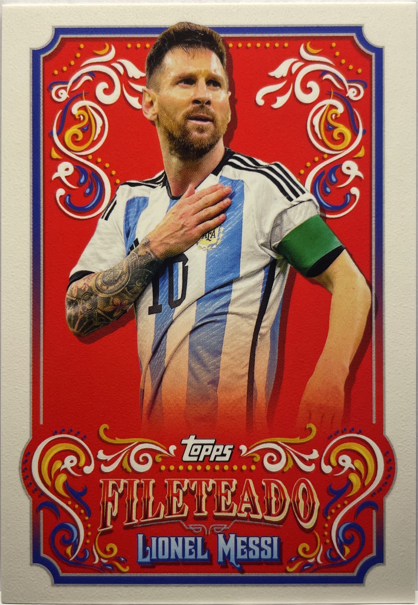 Mancolista-Fileteado Inserts-Topps Argentina Fileteado 2023