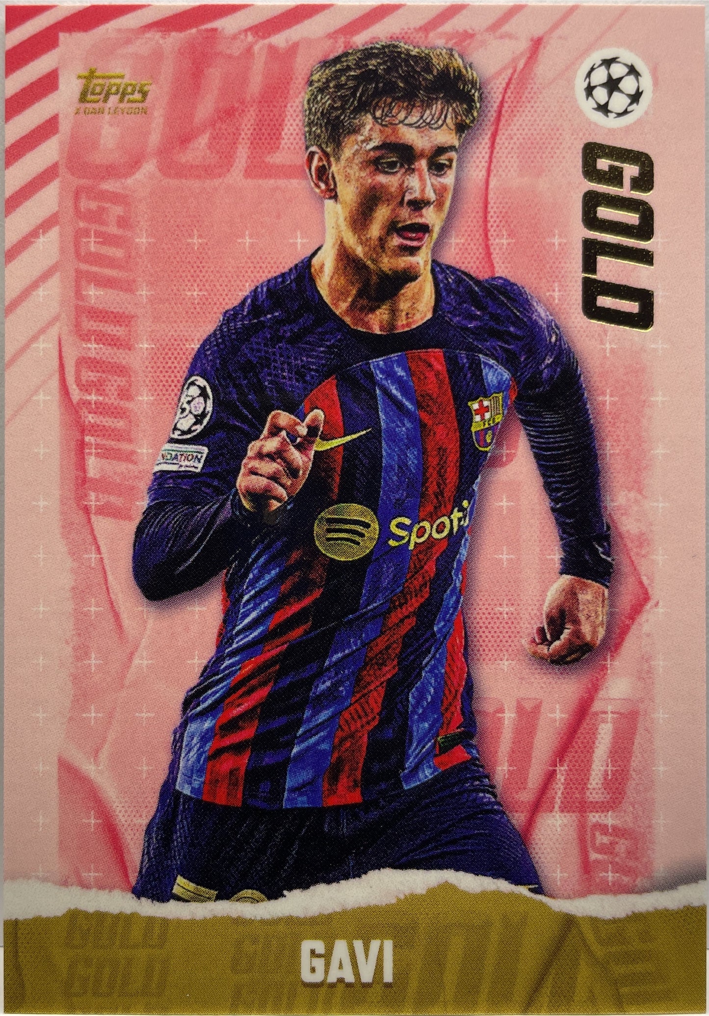 Mancolista-Gold Parallels-Topps Gold UCC 2022/23