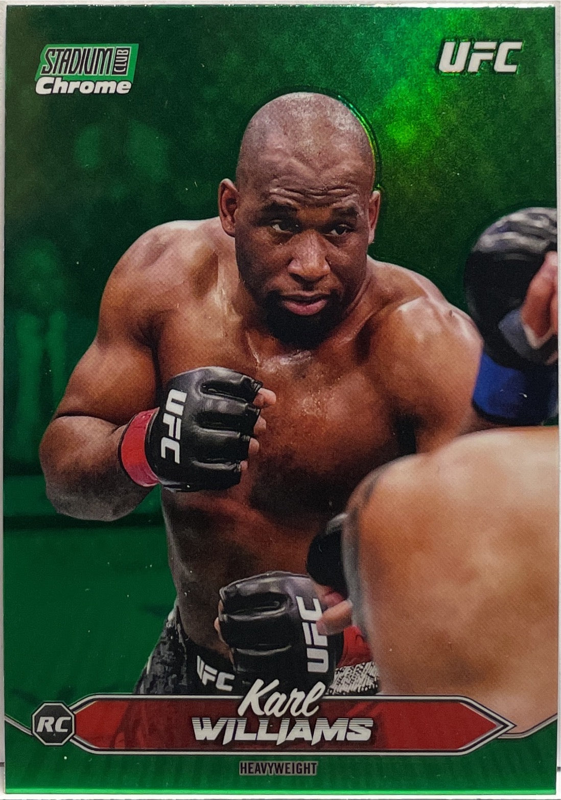 Mancolista-Chrome Green Refractor-Topps Stadium UFC 2025
