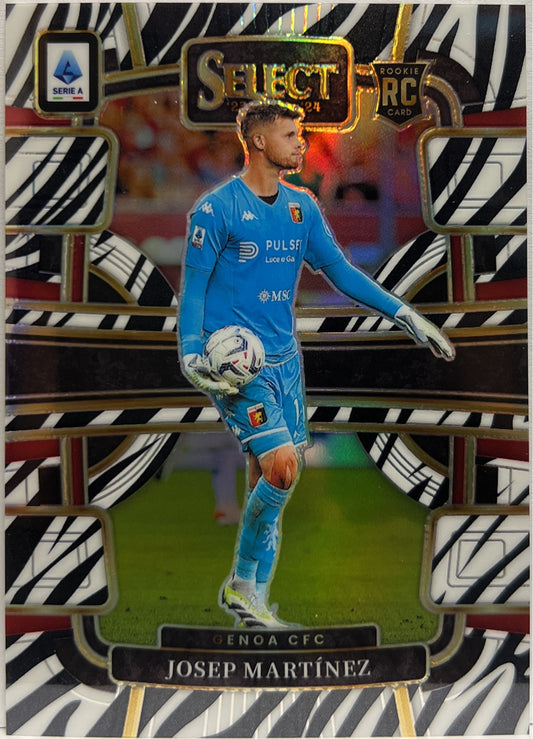 Josep Martinez 3/20 Rookie Terrace Zebra Select Serie A 2023/24