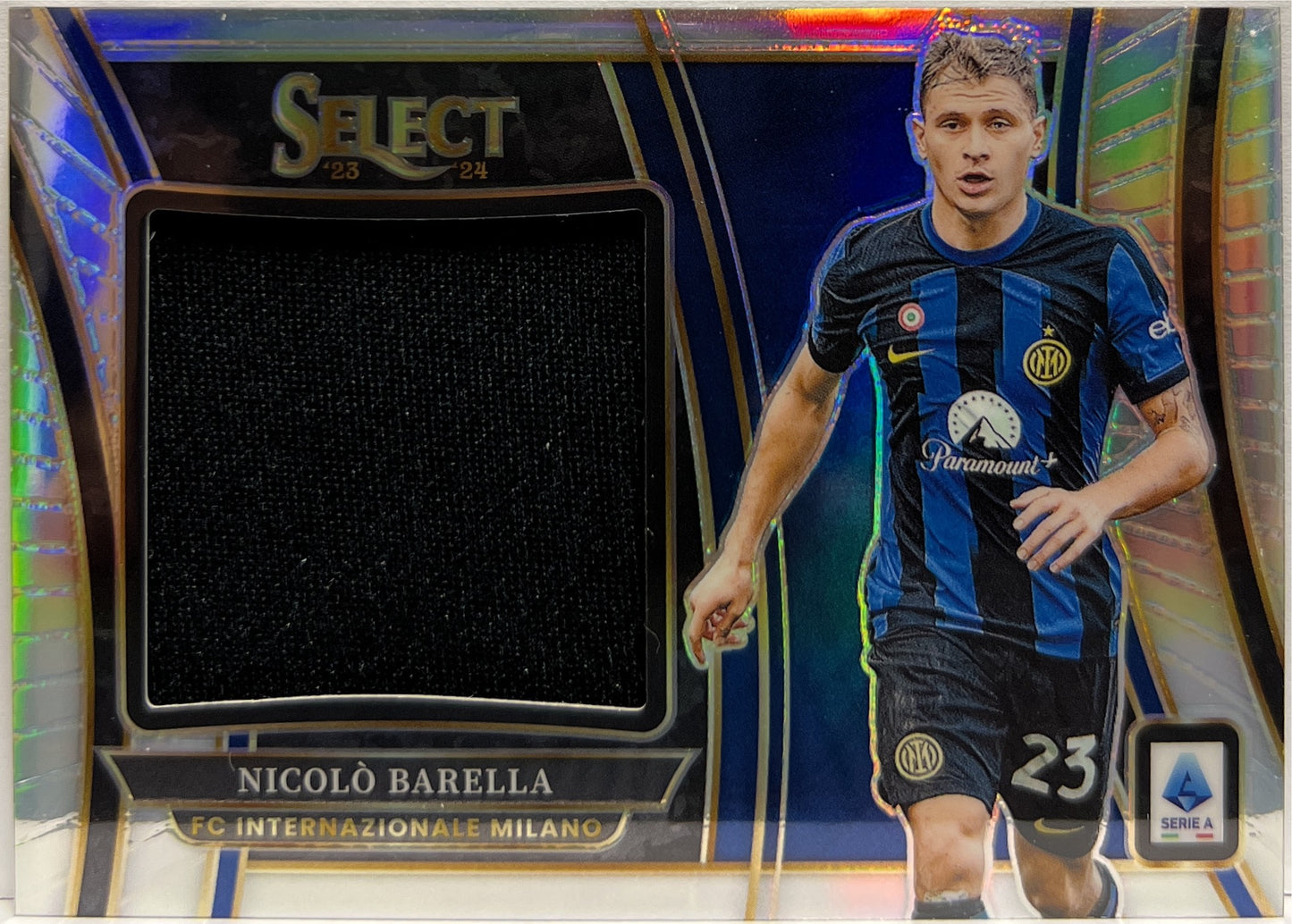 Nicolo Barella Patch Jumbo Swatches Select Serie A 2023/24