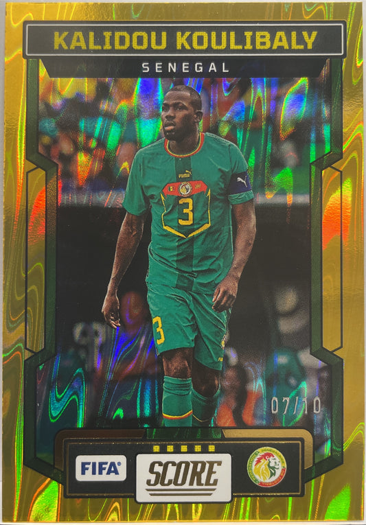 Kalidou Koulibaly 7/10 Gold Swirl Score Fifa 2023/24