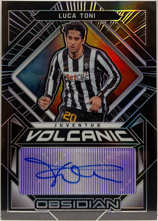 Luca Toni 57/75 Autograph Volcanic Obsidian 2021/22
