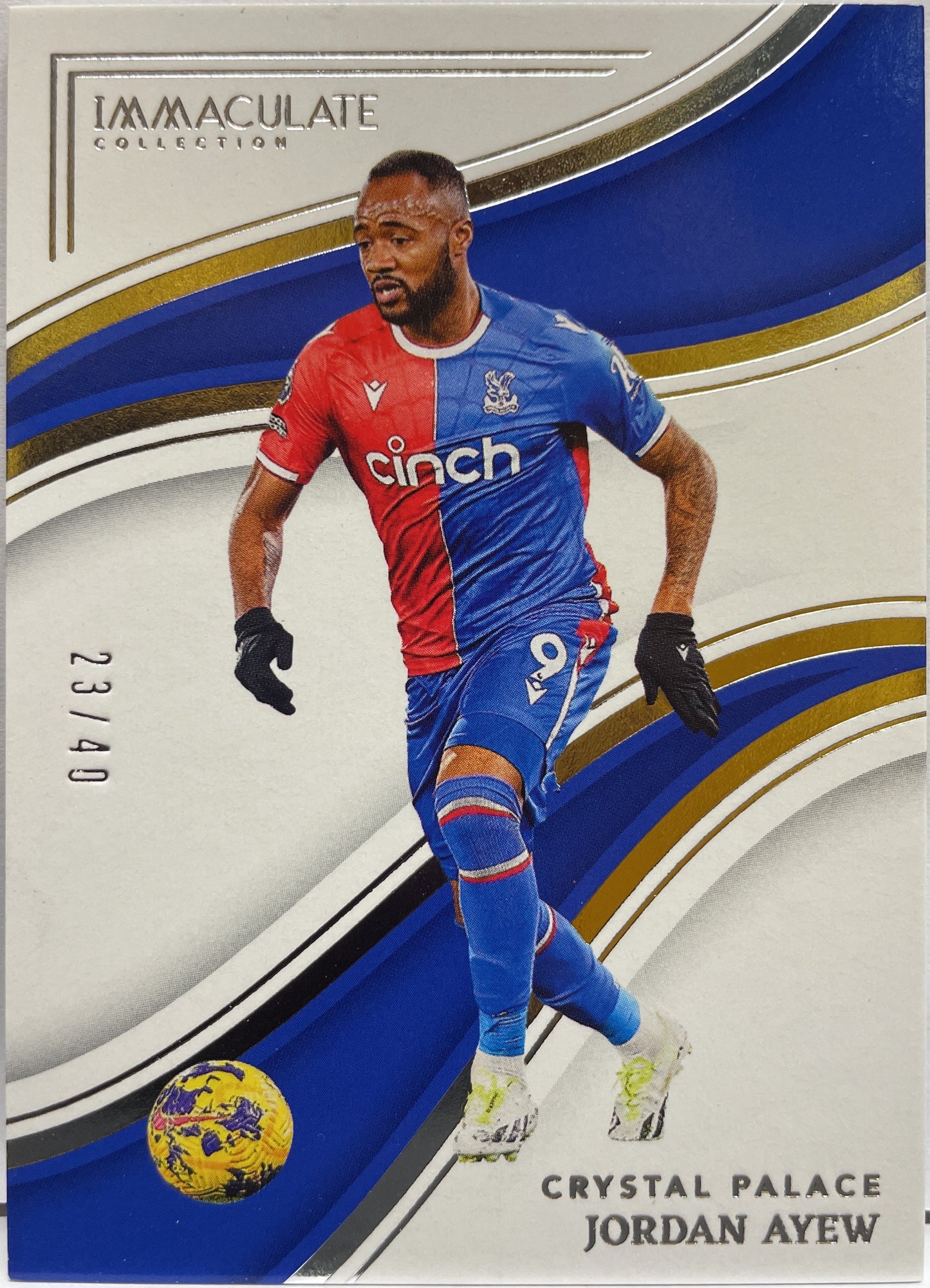 Jordan Ayew 23/40 Panini Immaculate Collection 2023/24