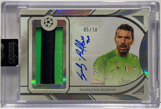 Gianluigi Buffon 5/10 Patch Autograph On Card Topps Dynasty 2024/25