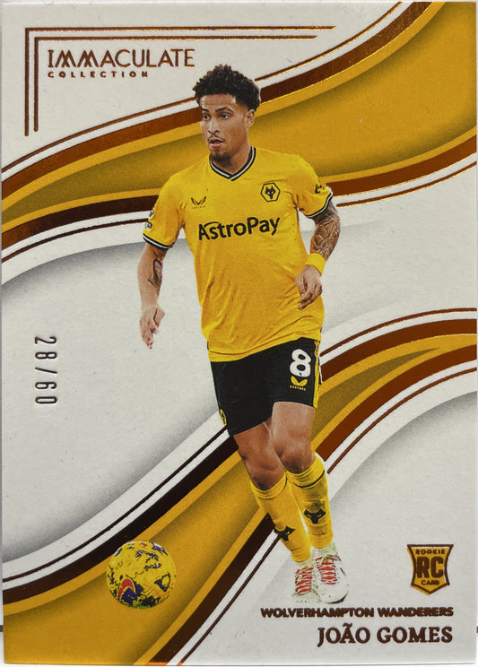 Joao Gomes 28/60 Rookie Immaculate Collection 2023/24