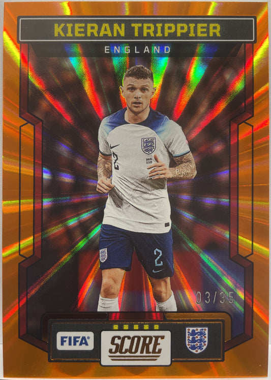 Kieran Trippier 3/35 Orange Laser Score Fifa 2023/24