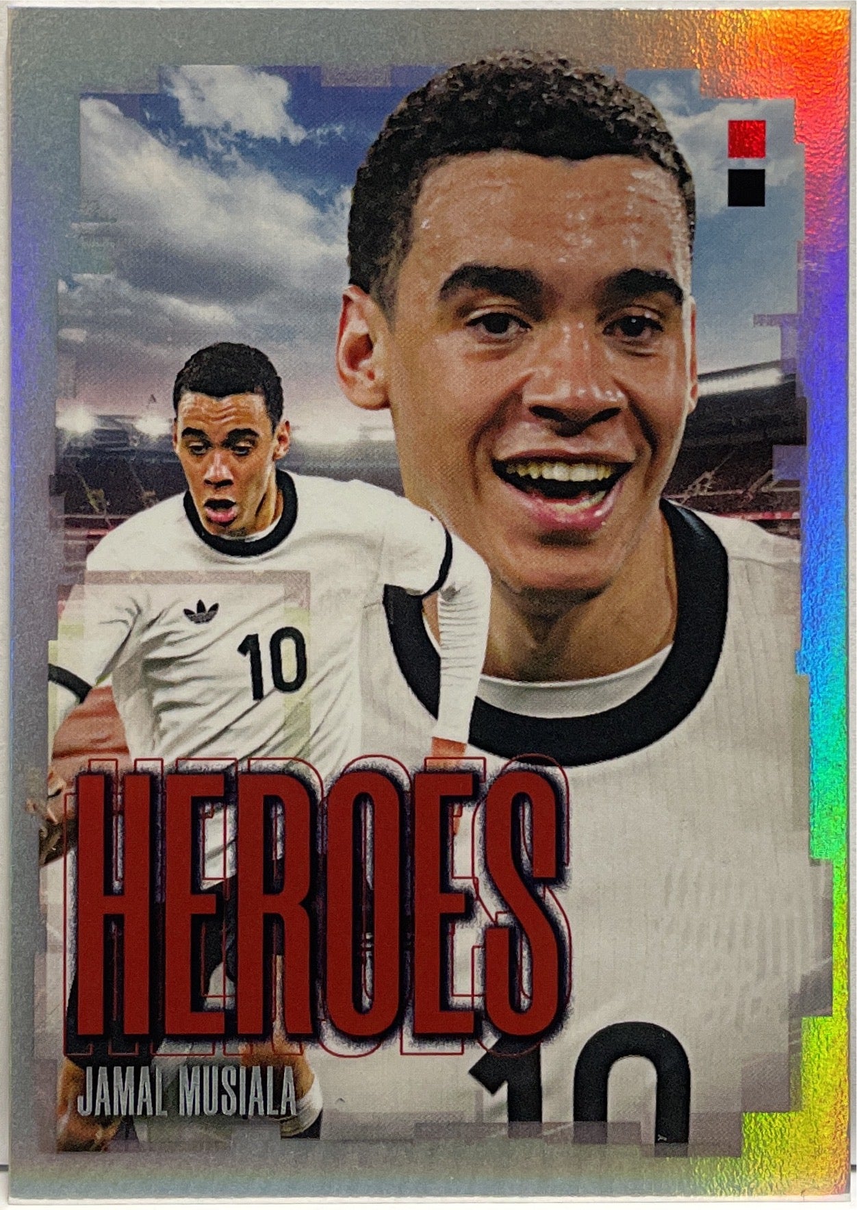 Jamal Musiala 2/20 Heroes Futera Fans Selection 2025
