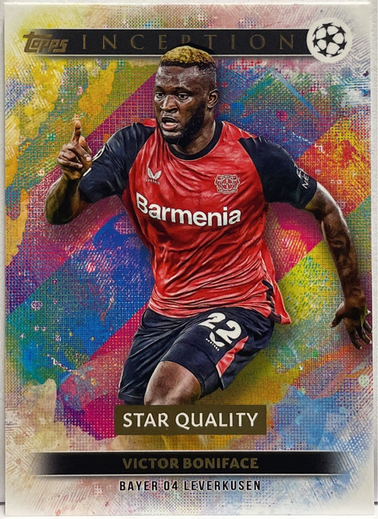 Victor Boniface Star Quality Topps Inception 2024/25