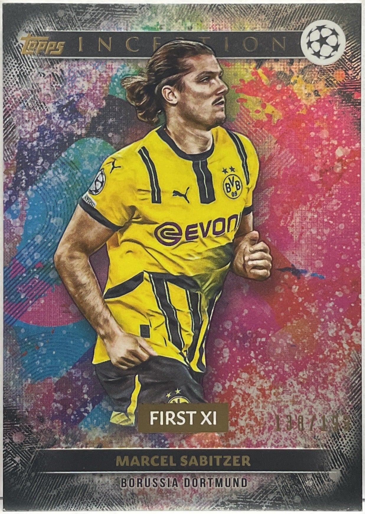 Marcel Sabitzer 138/199 First XI Topps Inception 2024/25
