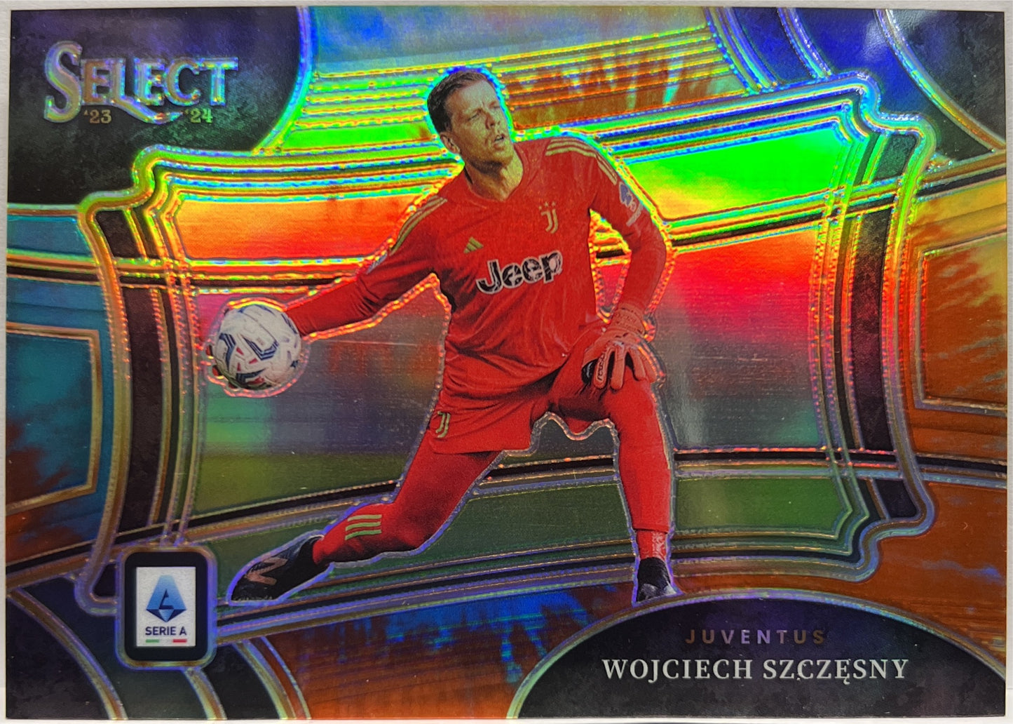 Wojciech Szczesny 24/25 Field Level Tye Die Select Serie A 2023/24