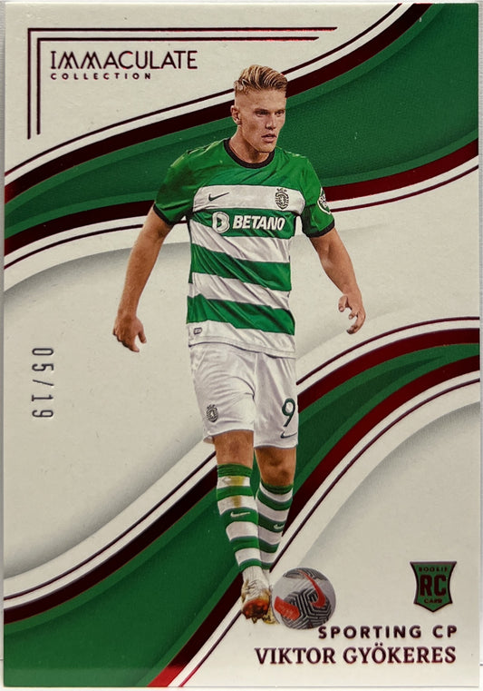 Viktor Gyokeres 5/19 Rookie Red Immaculate 2023/24