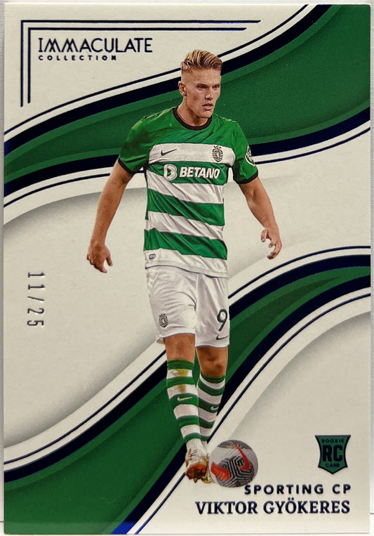Viktor Gyokeres 11/25 Rookie Blue Immaculate 2023/24
