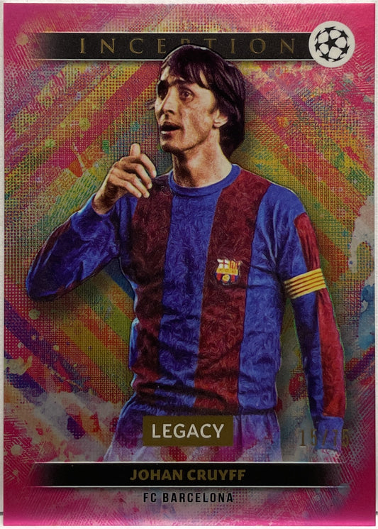 Johan Cruyff 15/75 Legacy Topps Inception 2024/25