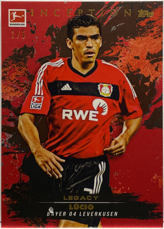 Lucio 1/5 Legacy Red Topps Inception 2024/25