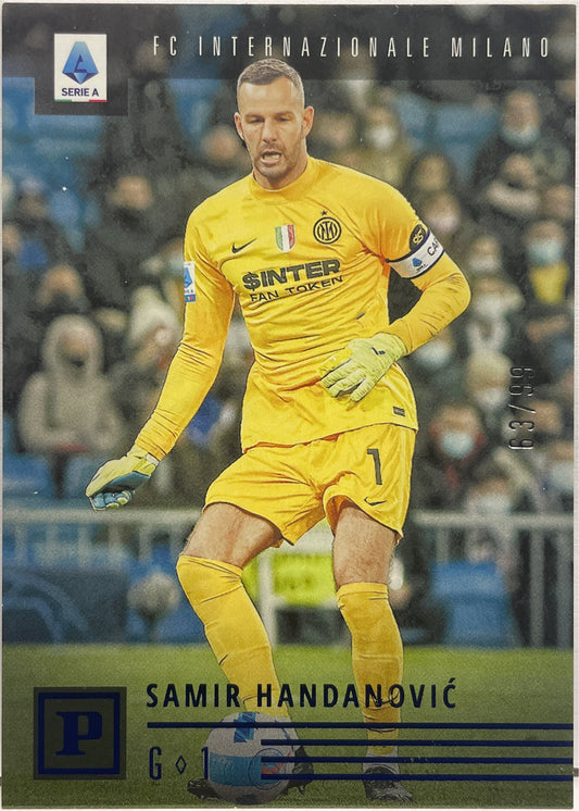 Samir Handanovic 63/99 Panini Chronicles Serie A 2021/22