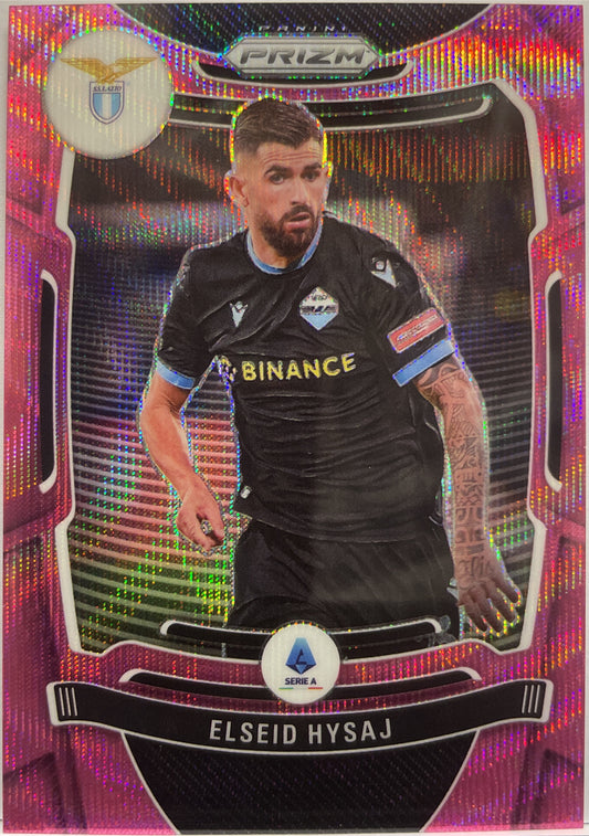 Elseid Hysaj 4/19 Pink Prizm Chronicles Serie A 2021/22