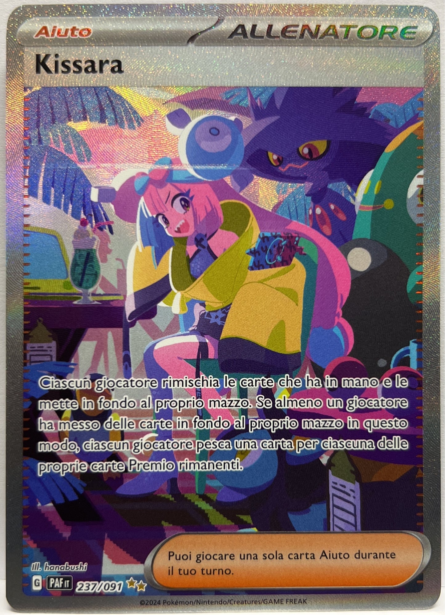 Kissara 237/091 Pokemon PAF it 2024