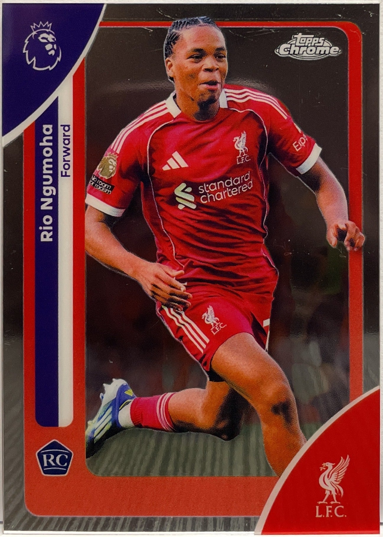 Rio Ngumoha Rookie Topps Chrome Premier League EPL 2026